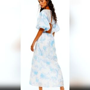 NWT H&M Dress puff sleeves Lined